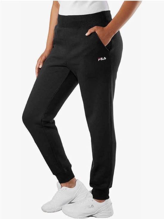 Fila Pants - FILA Black Fleece Jogger Sweatpants Women’s Size L
